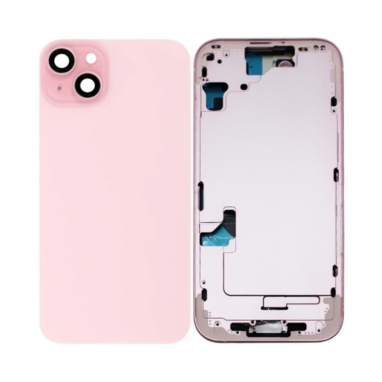 Back Cover+Frame Apple iPhone 15 Pink
